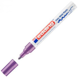 750-08 EDDING MARCADOR PERMANENTE 750 TINTA OPACA BRILLANTE VIOLETA