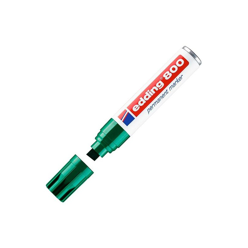 800-4 EDDING MARCADOR PERMANENTE 800 VERDE