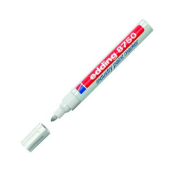 8750-49 EDDING MARCADOR PERMANENTE DE TINTA OPACA INDUSTRIAL 8750 BLANCO