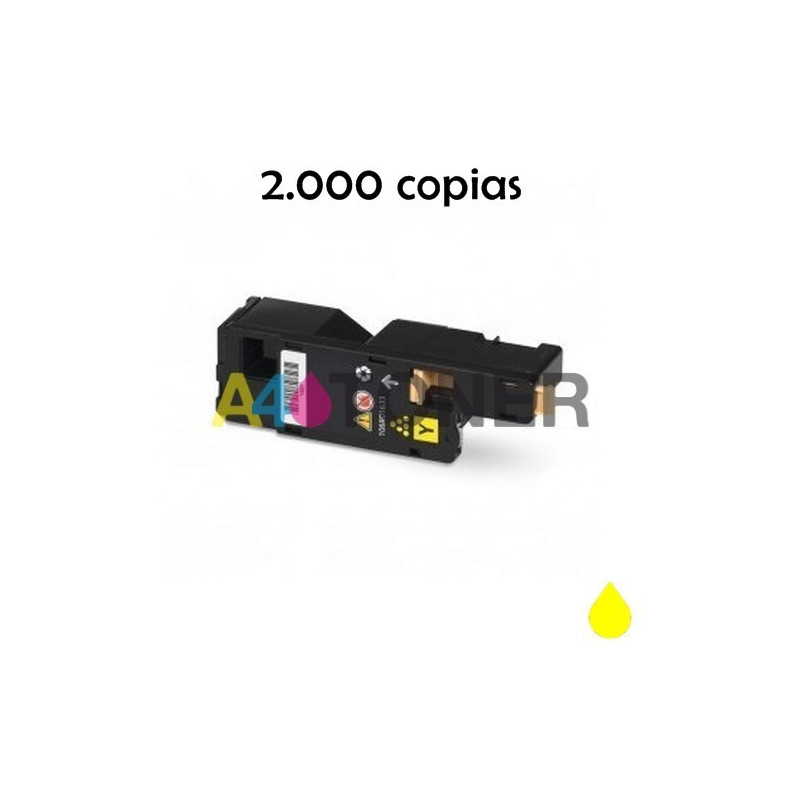 Toner Xerox phaser 6020 / 6022 amarillo compatible a Xerox 106R02758