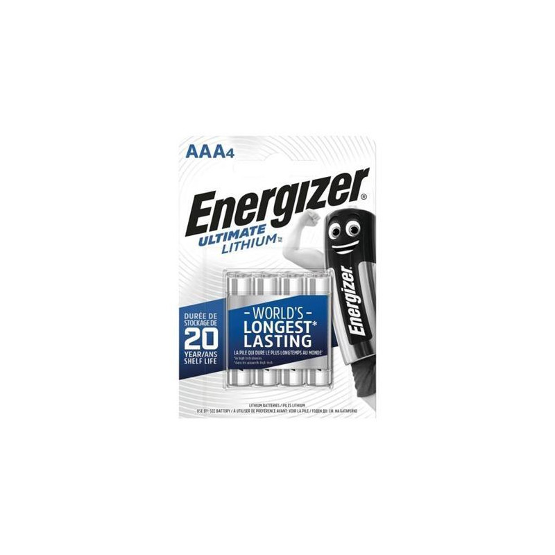 ENEULTLR3B4 ENERGIZER ULTIMATE LITHIUM PILA LITIO AAA L92 FR03 1