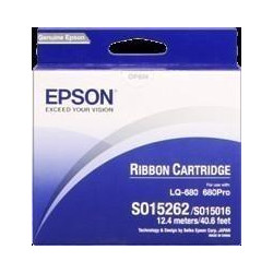 C13S015262 EPSON CINTA NEGRO  NYLON LQ-670/680/860/1060/2500/2550 DLQ-2000 (S015016)