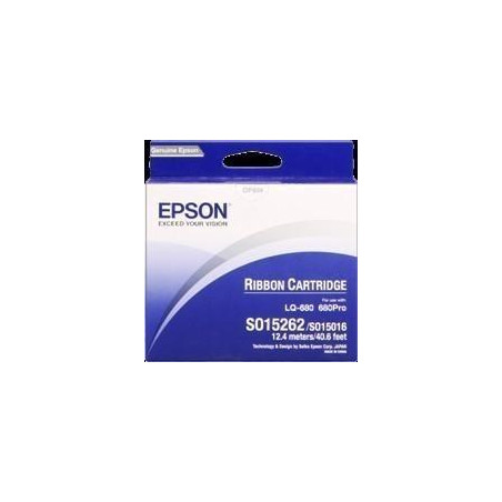 C13S015262 EPSON CINTA NEGRO  NYLON LQ-670/680/860/1060/2500/2550 DLQ-2000 (S015016)