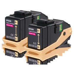 C13S050607 EPSON ACULASER C9300 TONER MAGENTA (PACK 2)