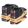 C13S050607 EPSON ACULASER C9300 TONER MAGENTA (PACK 2)