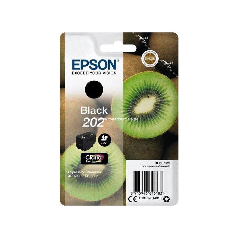 C13T02E14010 EPSON SINGLEPACK NEGRO 202 CLARIA PREMIUM INK