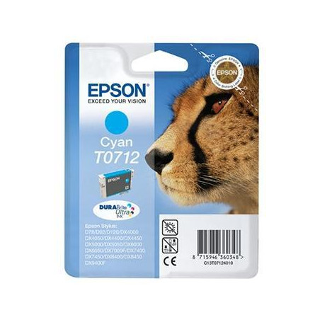 C13T07124012 EPSON TINTA CIAN STYLUS D-78/92/120/DX-4000/5000/6000/7000F