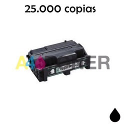 Toner Ricoh SP5200 negro compatible al toner original 406685