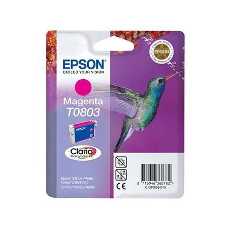 C13T08034011 EPSON STYLUS PHOTO R-265/360/RX-560/585/685 CARTUCHO MAGENTA