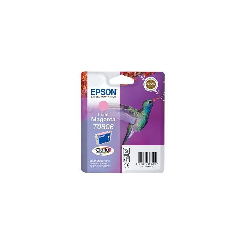 C13T08064011 EPSON STYLUS PHOTO R-265/360/RX-560/585/685 CARTUCHO MAGENTA CLARO