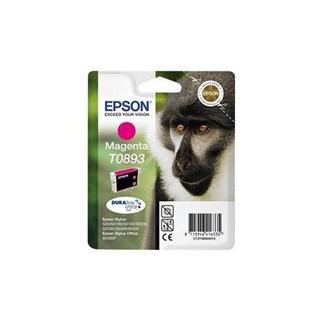 C13T08934011 EPSON STYLUS S20/SX105/SX205/405 CARTUCHO MAGENTA