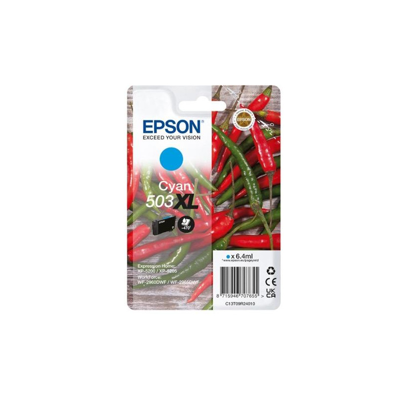 C13T09R24010 EPSON TINTA CIAN XP-5200