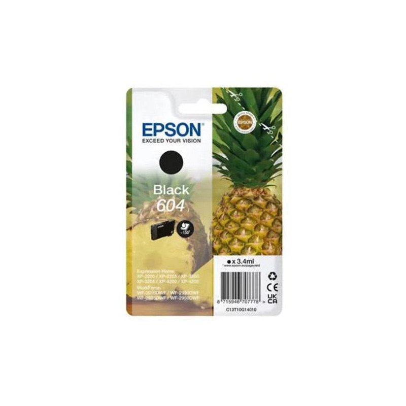 C13T10G14010 EPSON TINTA NEGRO 604 XP-2200