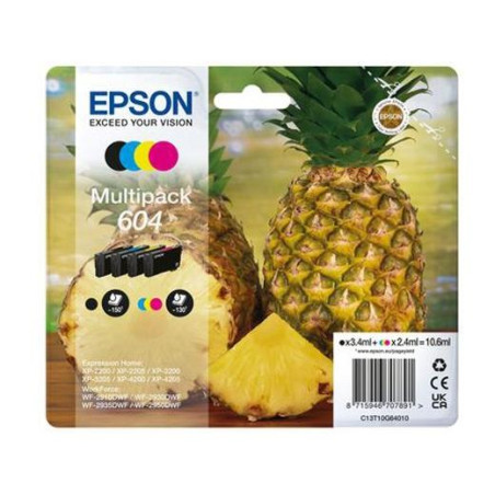 C13T10G64010 EPSON MULTIPACK BK / C / M / Y 604 XP-2200