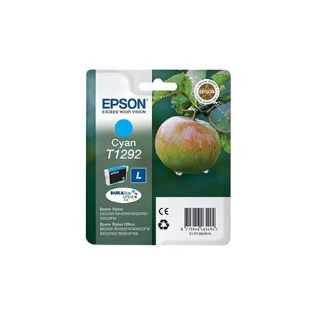 C13T12924012 EPSON TINTA CIAN STYLUS SX 235W /420W/425W/ OFFICE BX305F/320FW