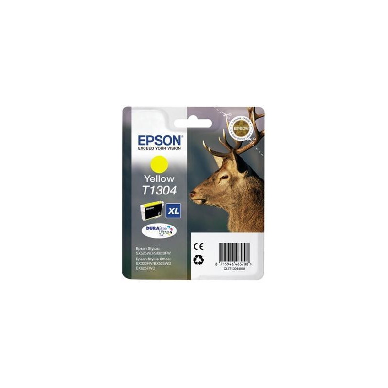 C13T13044012 EPSON TINTA AMARILLO STYLUS OFFICE BX320FW