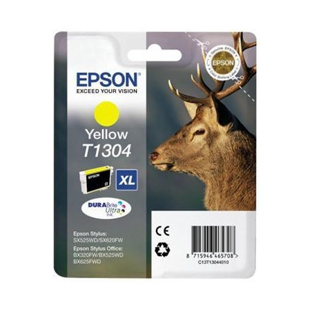 C13T13044012 EPSON TINTA AMARILLO STYLUS OFFICE BX320FW