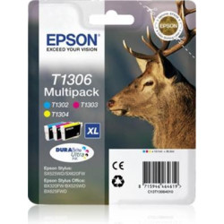 C13T13064012 EPSON TINTA C / M / Y MULTIPACK SX525WD/620FW/ OFFICE B42WD/525WD/625FWD/925FWD