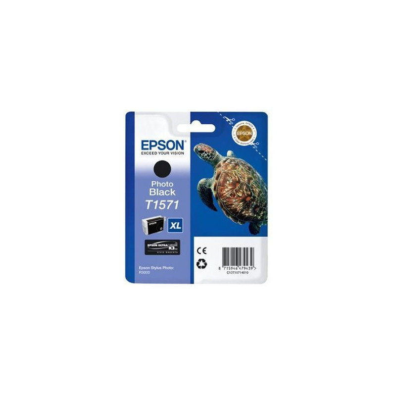 C13T15714010 EPSON STYLUS PHOTO R3000 CARTUCHO NEGRO FOTO