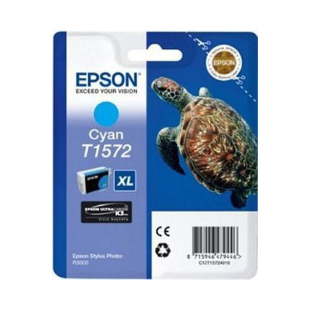 C13T15724010 EPSON STYLUS PHOTO R3000 CARTUCHO CIAN