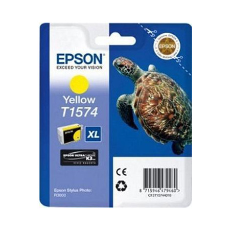 C13T15744010 EPSON STYLUS PHOTO R3000 CARTUCHO AMARILLO