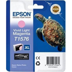 C13T15764010 EPSON STYLUS PHOTO R3000 CARTUCHO MAGENTA VIVO CLARO