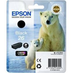 C13T26014012 EPSON TINTA NEGRO CLARIA PREMIUM XP 510 520 600 605 610 615 620 625 700 710 720 800 810 820 - 26