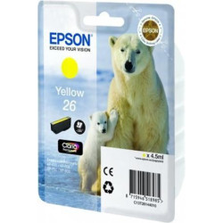 C13T26144012 EPSON TINTA AMARILLO CLARIA PREMIUM XP 510 520 600 605 610 615 620 625 700 710 720 800 810 820 - 26