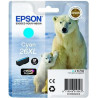 C13T26324012 EPSON TINTA CIAN CLARIA PREMIUM XP 510 520 600 605 610 615 620 625 700 710 720 800 810 820 - 26XL ALTA CAPACIDAD