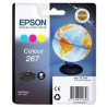 C13T26704010 EPSON SINGLEPACK COLOUR WF-100W 267 INK CARTRIDGE