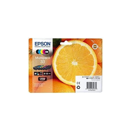 C13T33374011 EPSON EXPRESSION HOME XP-530 CARTUCHO MULTIPACK 5 COLORES (NARANJA MULTIPACK 33 )