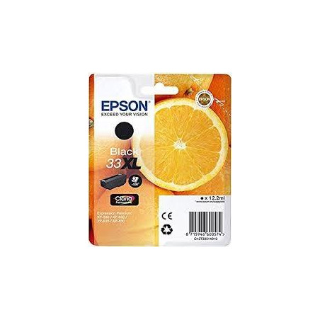 C13T33514012 EPSON TINTA NEGRO EXPRESSION HOME XP-530 - 33 XL