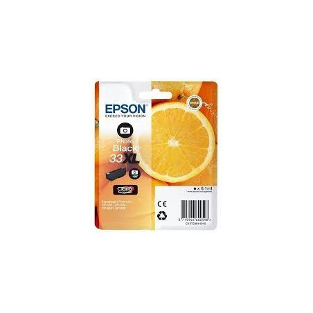 C13T33614012 EPSON TINTA NEGRO FHOTO EXPRESSION HOME XP-530 - 33 XL