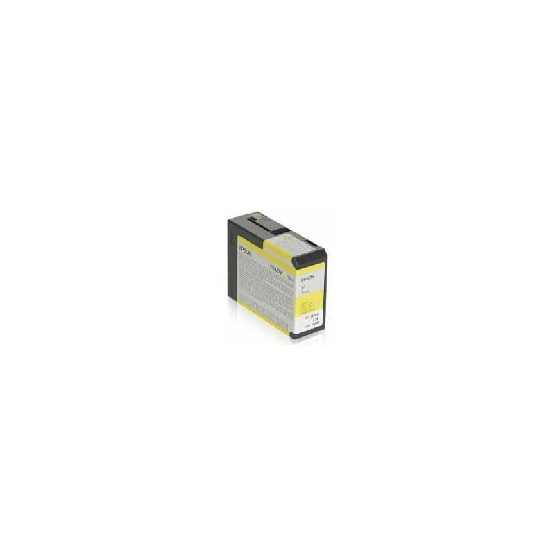 C13T580400 EPSON STYLUS PRO-3800/3880 CARTUCHO AMARILLA (80ML)