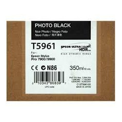 C13T596100 EPSON CARTUCHO FOTOGRAFICO NEGRO STYLUS PHOTO 7700/7890/7900/WT7900/9700/9890/9900