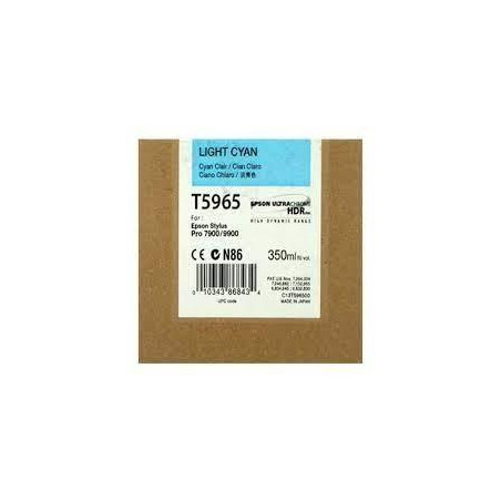 C13T596500 EPSON CARTUCHO DE TINTA CIAN CLARO VIVO STYLUS PHOTO SP 7700/7890/7900/WT7900/9700/9890/9900