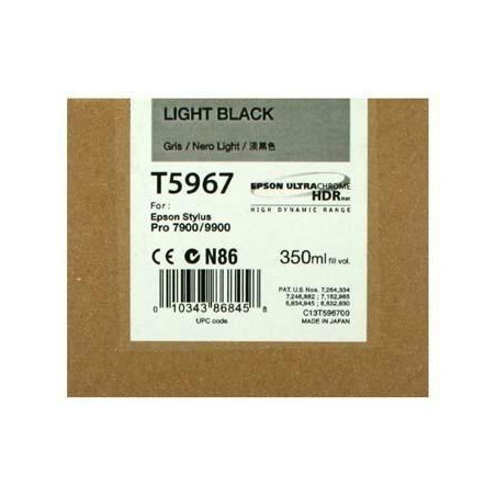 C13T596700 EPSON CARTUCHO DE TINTA GRIS STYLUS PHOTO SP 7700/7890/7900/WT7900/9700/9890/9900