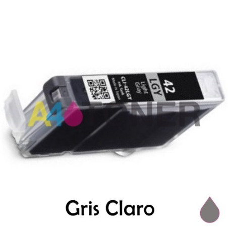 Cartucho de tinta Canon CLI-42 gris claro compatible con Canon 6391B001