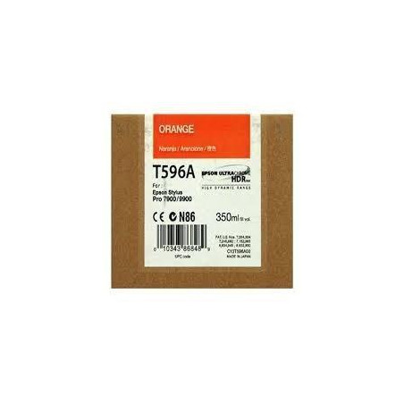 C13T596A00 EPSON CARTUCHO DE TINTA NARANJA VIVO STYLUS PHOTO SP 7700/7890/7900/WT7900/9700/9890/9900