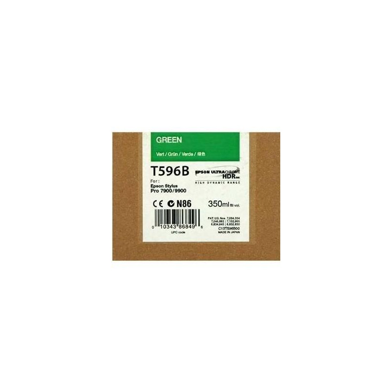 C13T596B00 EPSON CARTUCHO DE TINTA VERDE STYLUS PHOTO SP 7700/7890/7900/WT7900/9700/9890/9900