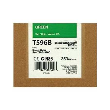 C13T596B00 EPSON CARTUCHO DE TINTA VERDE STYLUS PHOTO SP 7700/7890/7900/WT7900/9700/9890/9900