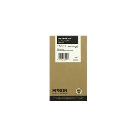 C13T603100 EPSON GF STYLUS PRO 7880 9880 7800 9800 CARTUCHO NEGRO PHOTO