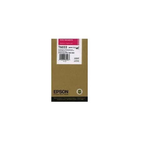 C13T603300 EPSON GF STYLUS PHOTO 7880/9880 CARTUCHO MAGENTA VIVO