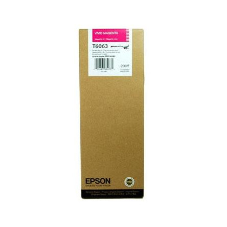 C13T606300 EPSON TINTA MAGENTA VIVO GF STYLUS PHOTO 4880 *ALTA CAPACIDAD*