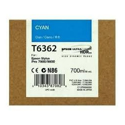 C13T636200 EPSON GF STYLUS PHOTO 7900/9900 CARTUCHO CIAN