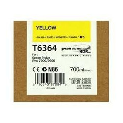 C13T636400 EPSON GF STYLUS PHOTO 7900/9900 CARTUCHO AMARILLO