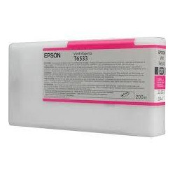 C13T653300 EPSON GF STYLUS PRO-4900 CARTUCHO MAGENTA VIVO(200 ML)