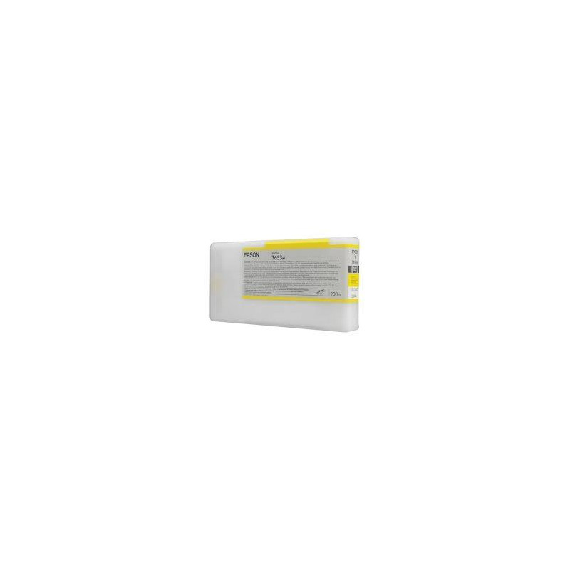 C13T653400 EPSON GF STYLUS PRO-4900 CARTUCHO AMARILLO (200 ML)