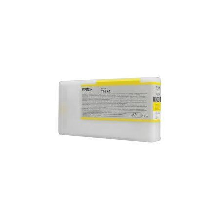 C13T653400 EPSON GF STYLUS PRO-4900 CARTUCHO AMARILLO (200 ML)