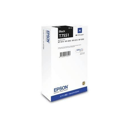 C13T755140 EPSON CARTUCHO NEGRO XL 4000P WF-8XXX